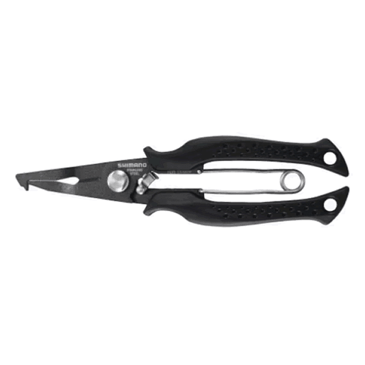 SHIMANO POWER PLIERS BENT 185mm CT-562P BLACK - Britannic Trade
