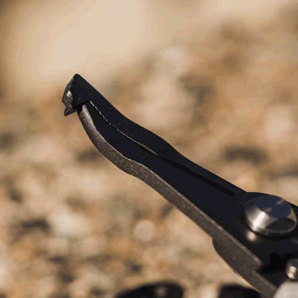 SHIMANO POWER PLIERS BENT 185mm CT-562P BLACK - Britannic Trade