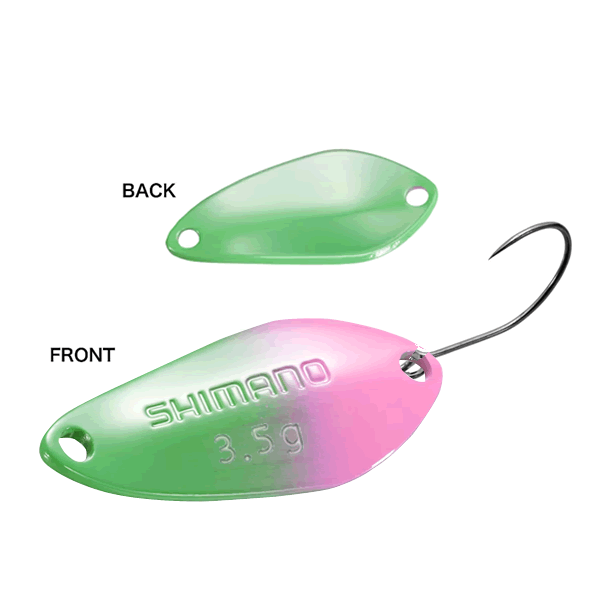 SHIMANO Search Swimmer 3.5g GREEN PINK