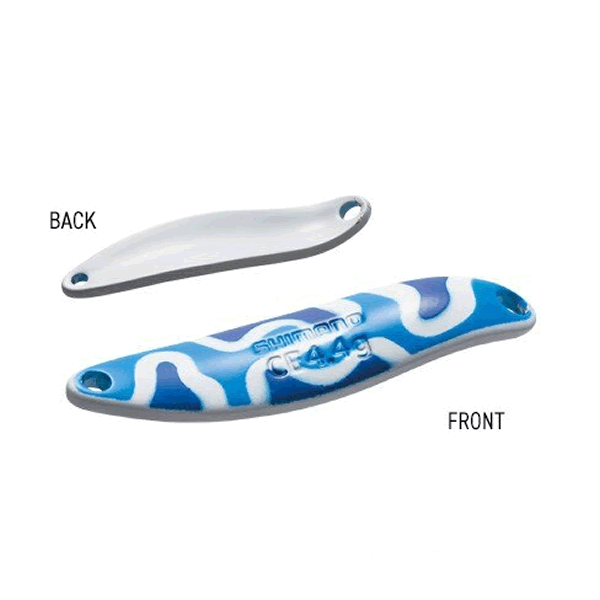 SHIMANO Slim Swimmer Compact Edition, Camo Edition 4.4g BLUE WHITE CAMO
