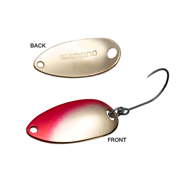 SHIMANO Roll Swimmer Pre,ium Plating 0.9g RED GOLD