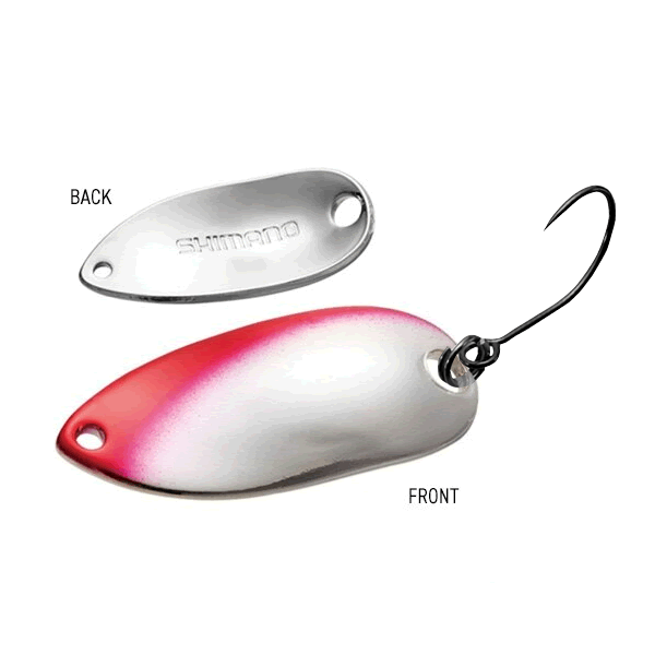 SHIMANO Roll Swimmer Pre,ium Plating 1.8g RED SILVER