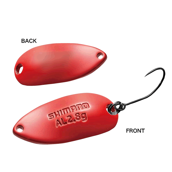 SHIMANO Aluminium Roll 2.8g RED