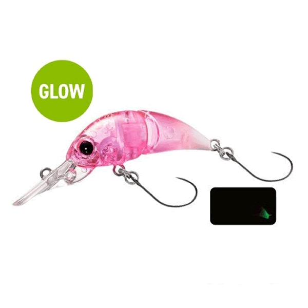 SHIMANO Fuwatoro DEEP 35D-F 35mm : 2.7g Floating PINK GLOW
