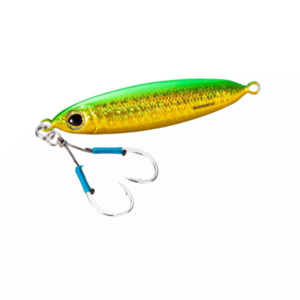 SHIMANO OCEA FLAT LIGHT 60g 77mm : 60g JU-S06W S GURI KIN