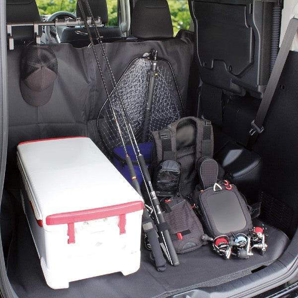 VISOA REAR TRUNK SEAT 120cm : 162cm U-A7 BLACK - Britannic Trade