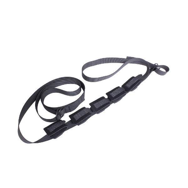 VISOA ROD BELT HARD U-A19 BLACK - Britannic Trade