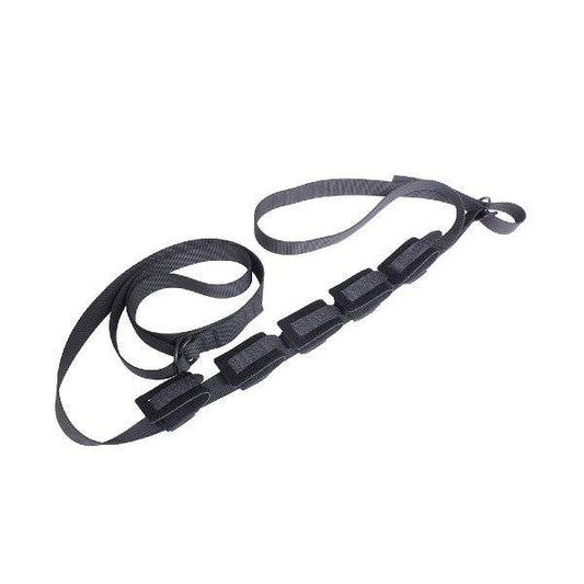 VISOA ROD BELT HARD U-A19 BLACK - Britannic Trade