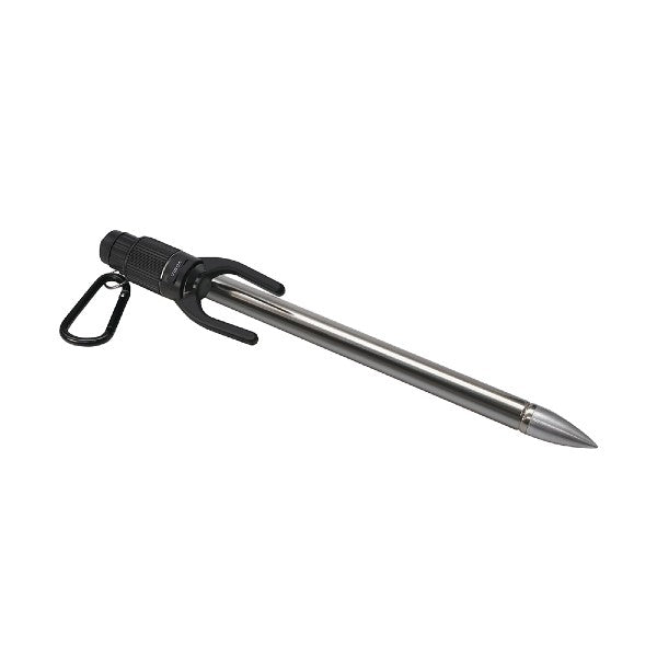 VISOA LIGHTING ROD STAND 290mm : 900mm U-A35 BLACK/SILVER fishing accessory