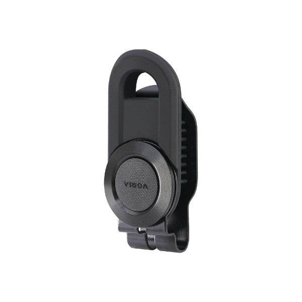 VISOA CAP ON SUNGLASS KEEPER 8x3cm UA38 BLACK