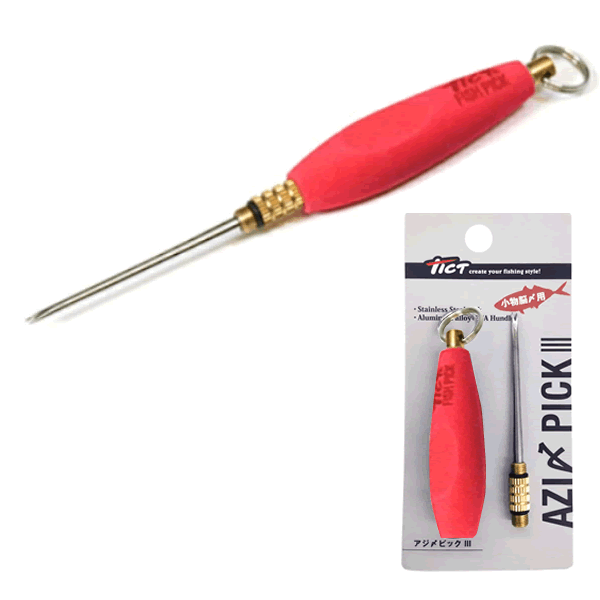 Tict AZI SHIME PICK III 7cm/11.5cm RED