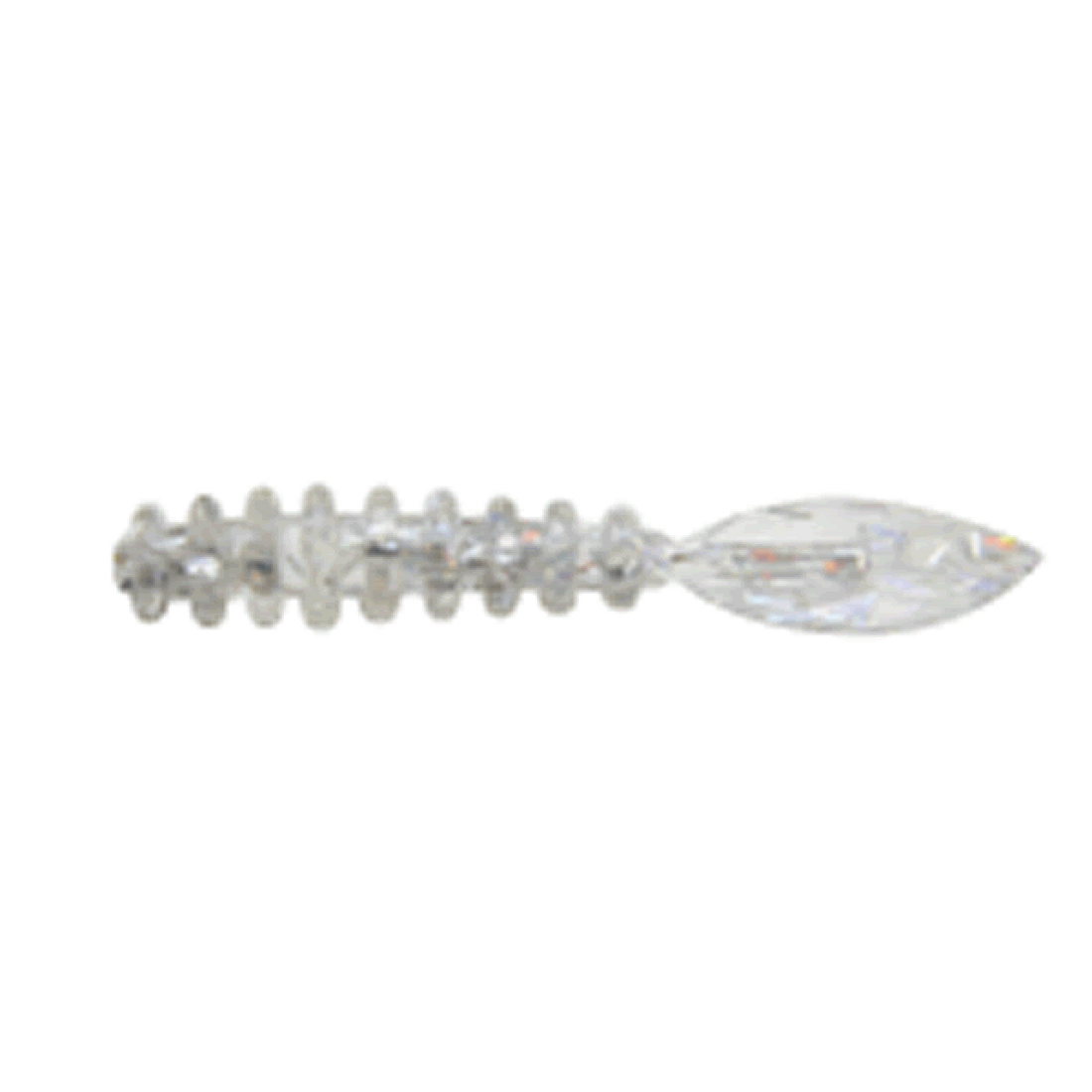 Tict BLILIANT 1.2" (8 pcs/pack) C-10 CRAZY SILVER saltwater fishing lure