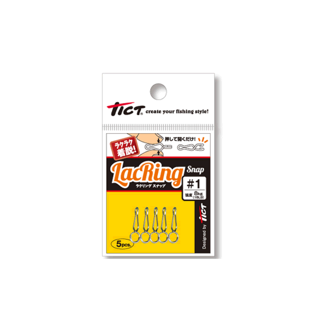 Tict LACRING SNAP #1 - 18lb