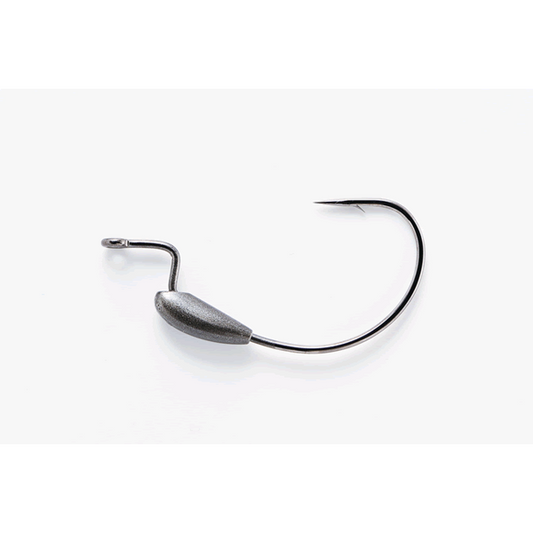DECOY WEIGHTED MAGNUM #10/0 Worm126 (2 pcs/pack) NS BLACK fishing terminal tackle — photo 2