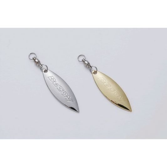 DECOY ROLLING BLADE WL #2 BL-6 (2 pcs/pack) SILVER fishing terminal tackle — photo 2