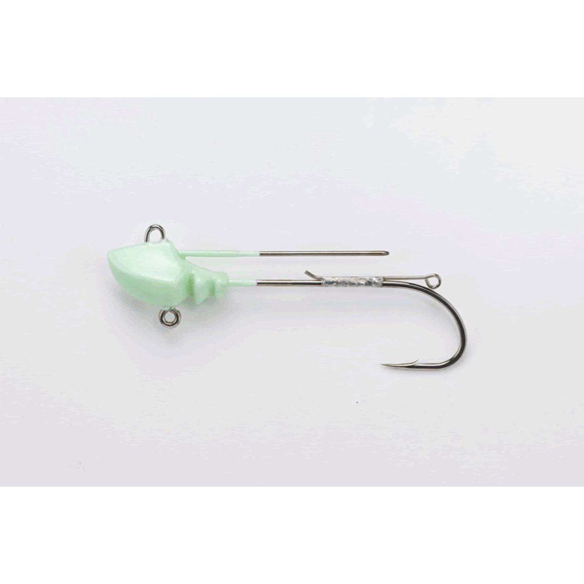 DECOY SABEL HEAD #3/0 - 5g SV-37G (2 pcs/pack) GLOW