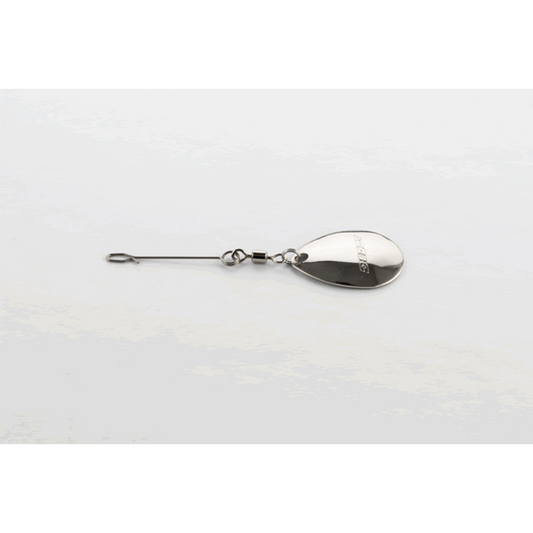 DECOY TRAILER BLADE CR #3 BL-11 (2 pcs/pack) SILVER fishing terminal tackle — photo 2