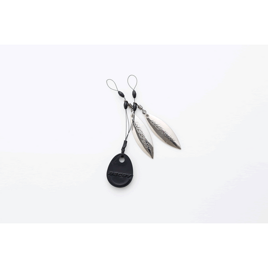 DECOY PLUS BLADE WL #3 BL-12 (2 pcs/pack) SILVER fishing terminal tackle — photo 2