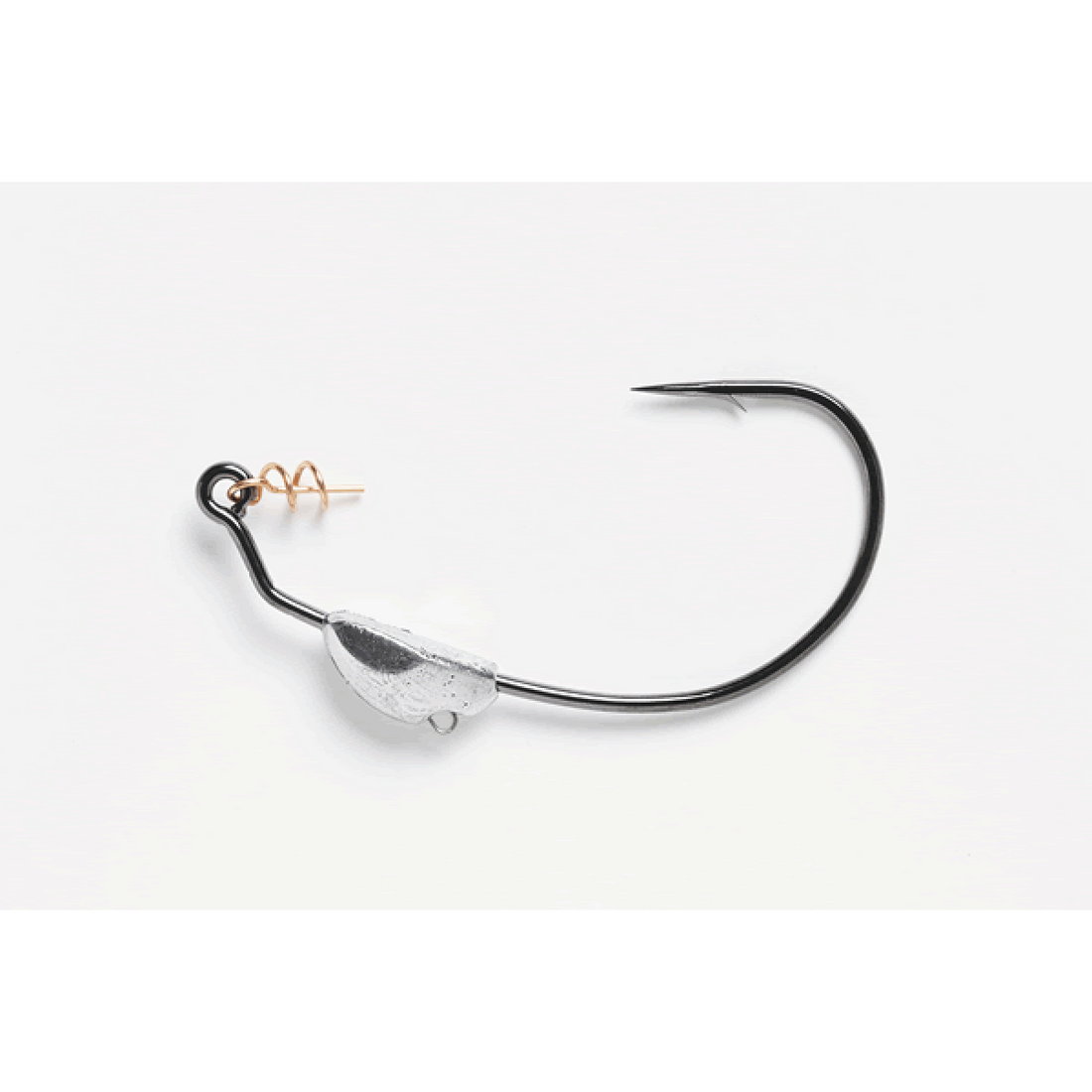 DECOY MAKISASU MAGNUM WEIGHTED #8/0 Worm130M (3 pcs/pack) NS BLACK fishing terminal tackle — photo 2
