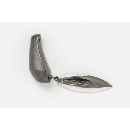 DECOY BLADE SINKER 18g BL-51 (2 pcs/pack) GUN BLACK fishing terminal tackle — photo 2