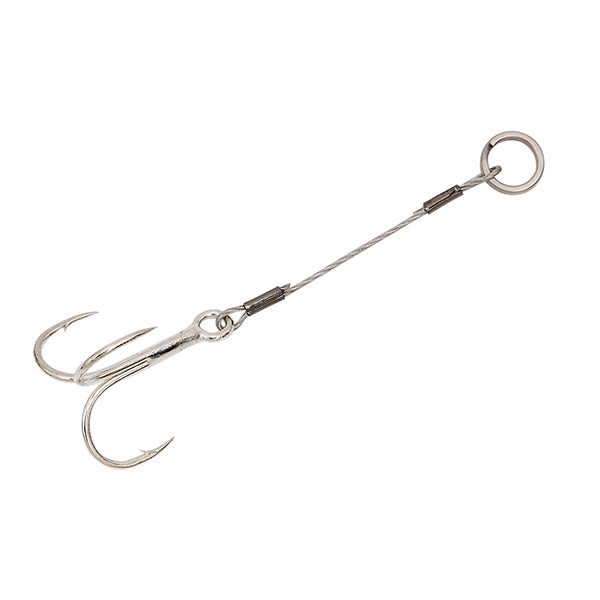 DECOY WIRE TREBLE ASSIST L WA-21(2 pcs/pack) TIN fishing terminal tackle