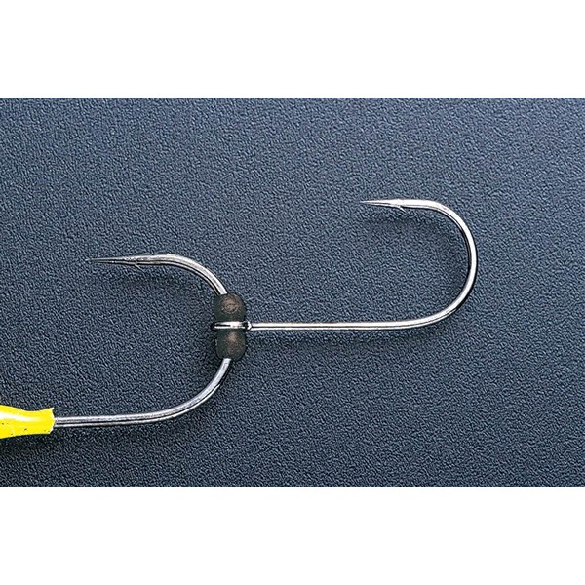 DECOY TRAILER HOOK CHASER #1/0 TH-1 (7 pcs/pack) NS BLACK - Britannic Trade