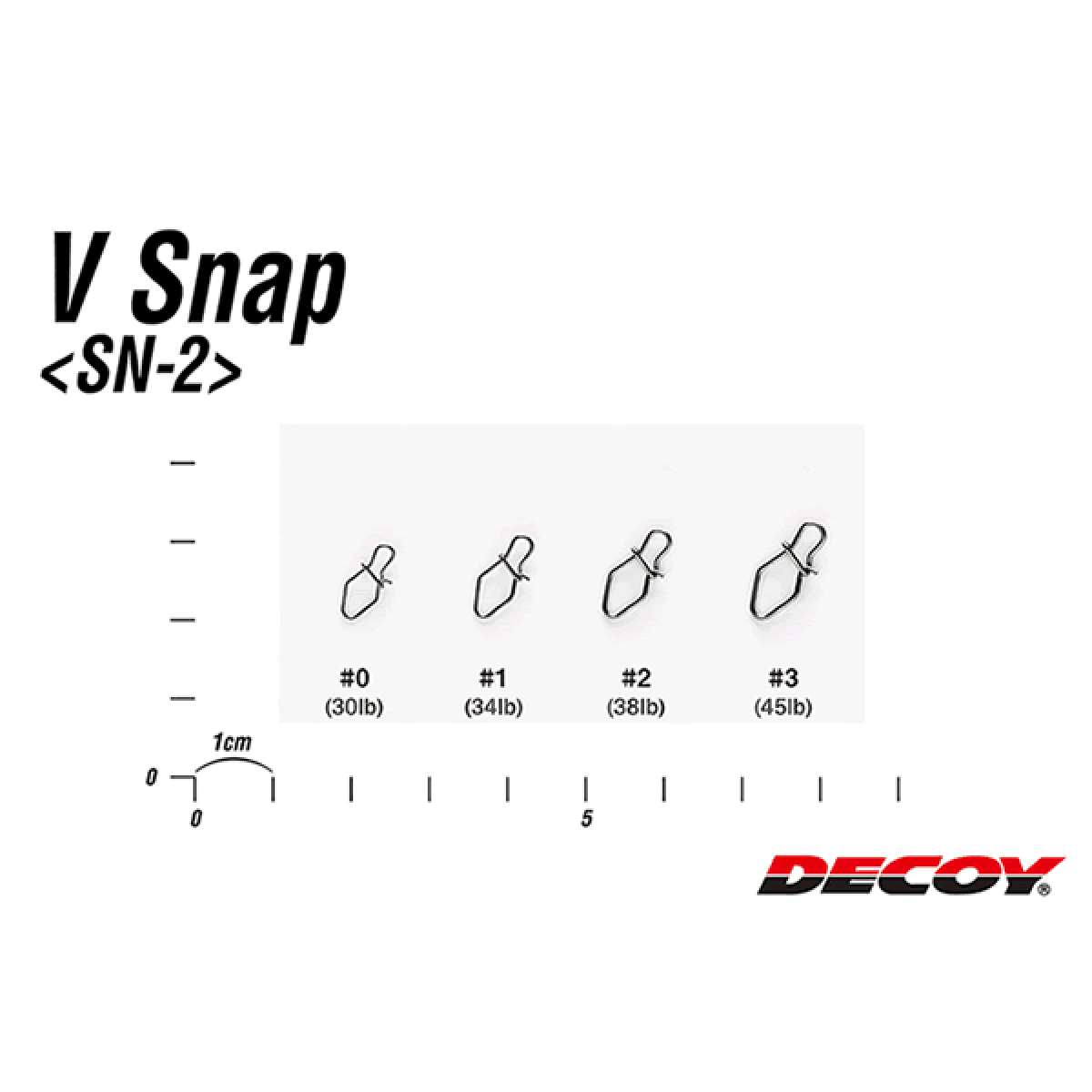DECOY V SNAP #2 SN-2 (13 pcs/pack) NS BLACK - Britannic Trade