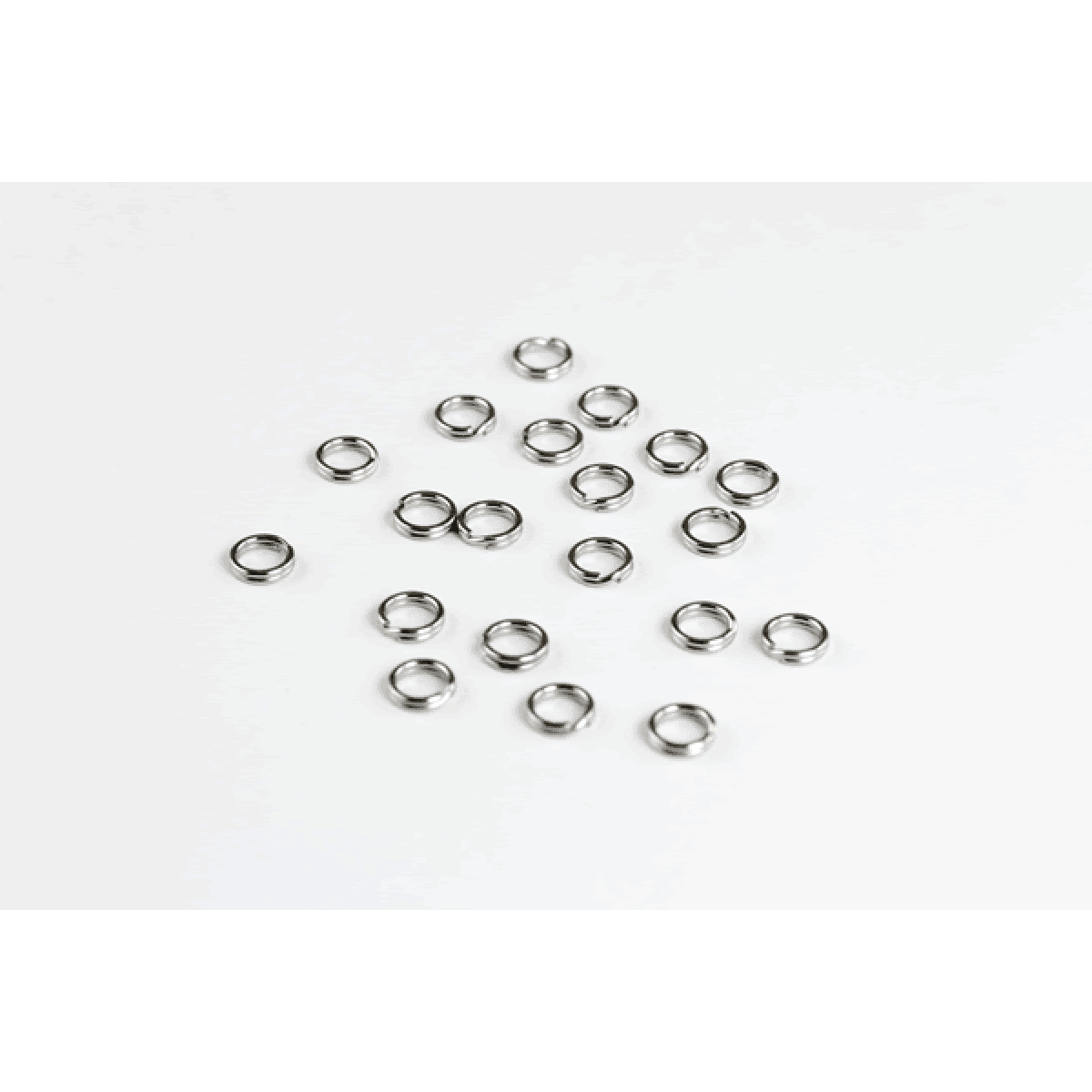 DECOY SPLIT RING MEDIUM CLASS #4 R-3 (20 pcs/pack) SILVER - Britannic Trade