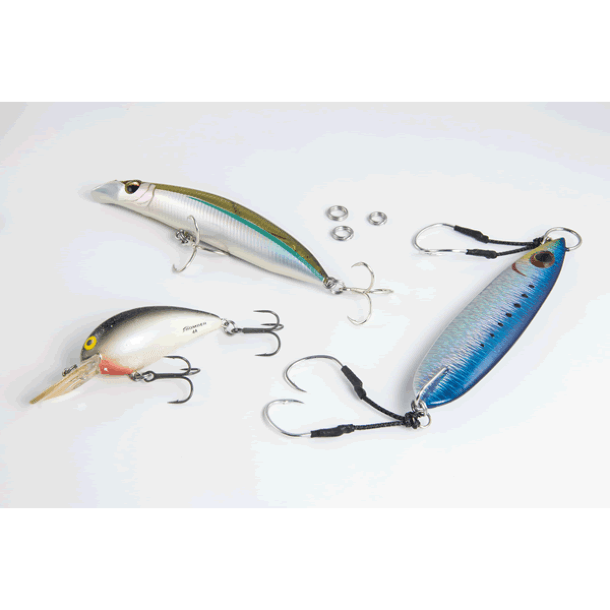 DECOY SPLIT RING MEDIUM CLASS #5 R-3 SILVER - Britannic Trade