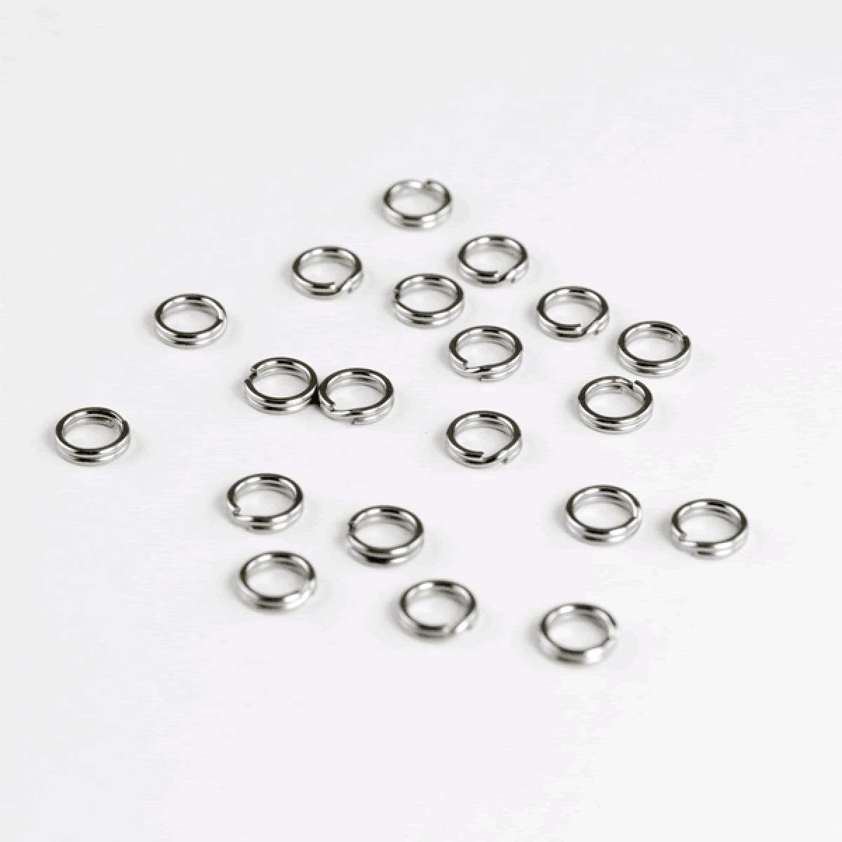 DECOY SPLIT RING MEDIUM CLASS #7 R-3 SILVER - Britannic Trade