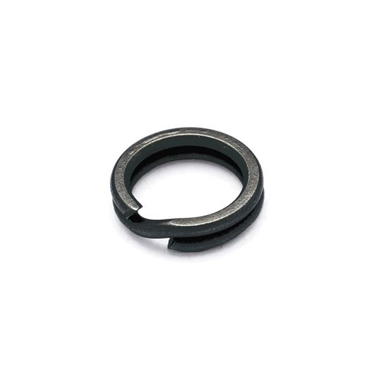 DECOY SPLIT RING LIGHT CLASS #00 R-1 (20 pcs/pack) BLACK fishing terminal tackle — photo 2