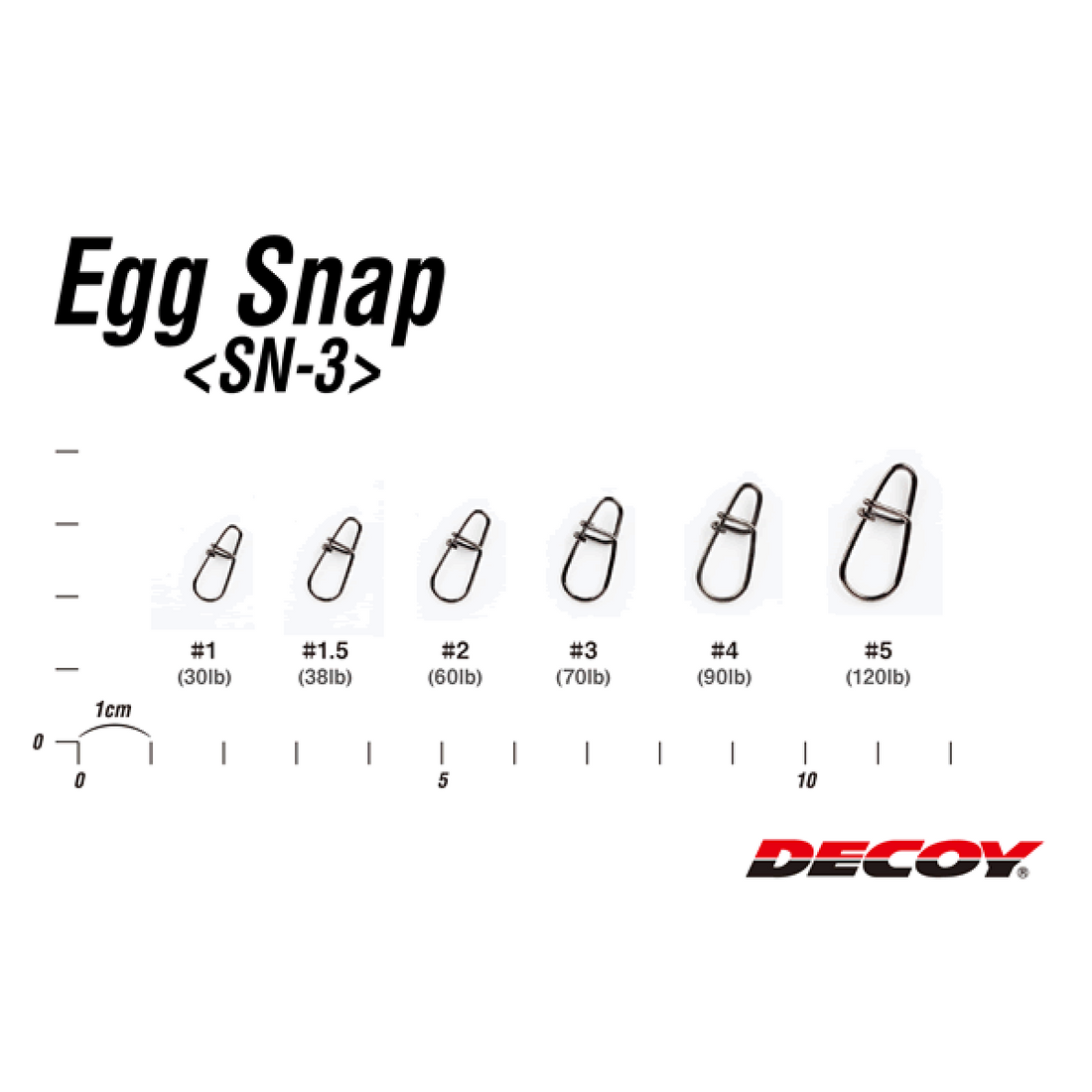 DECOY EGG SNAP #2 SN-3 (7 pcs/pack) NS BLACK fishing terminal tackle — photo 3