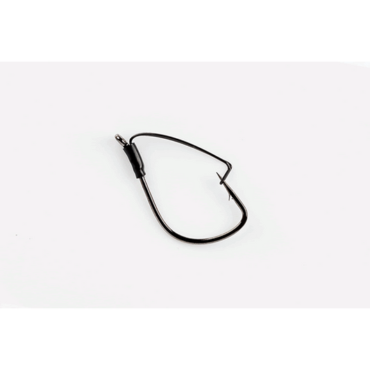 DECOY SHOT GUARD #4 Worm100 (5 pcs/pack) NS BLACK fishing terminal tackle — photo 2
