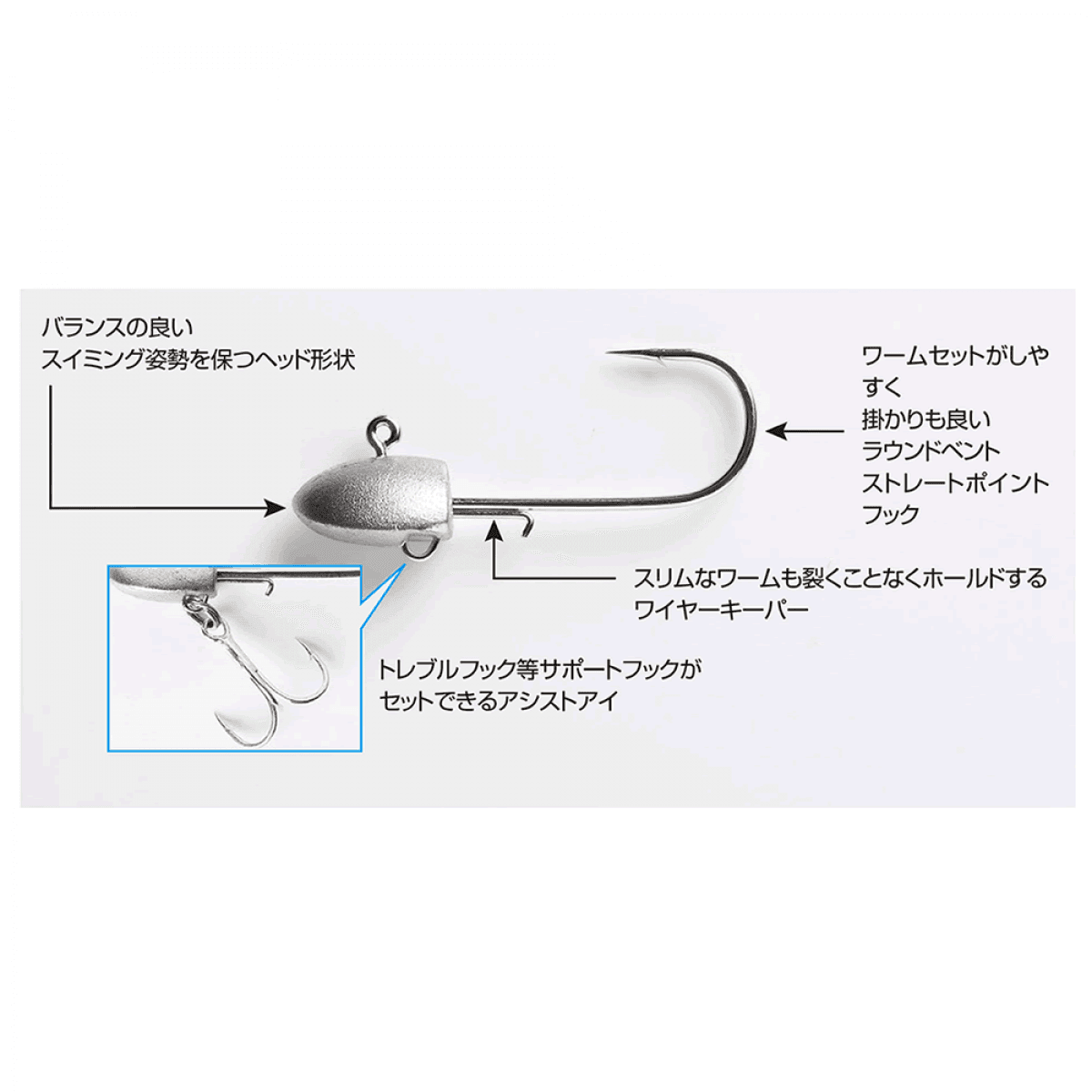 DECOY S.G.HEAD #4/0 - 18g SV-34 (2 pcs/pack) W NICKEL - Britannic Trade