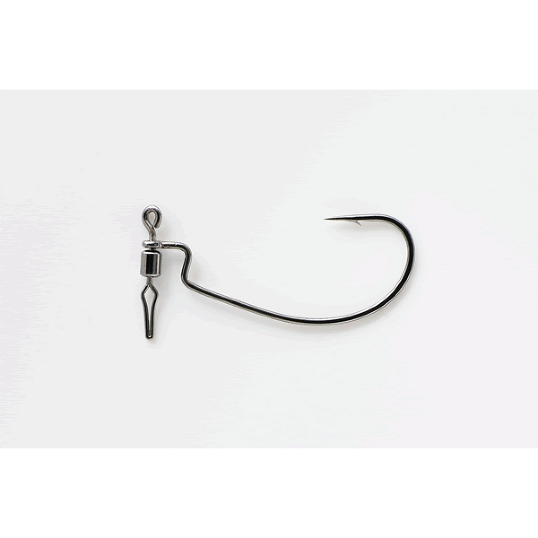 DECOY HD HOOK OFFSET #1/0 Worm117 (5 pcs/pack) NS BLACK fishing terminal tackle — photo 2