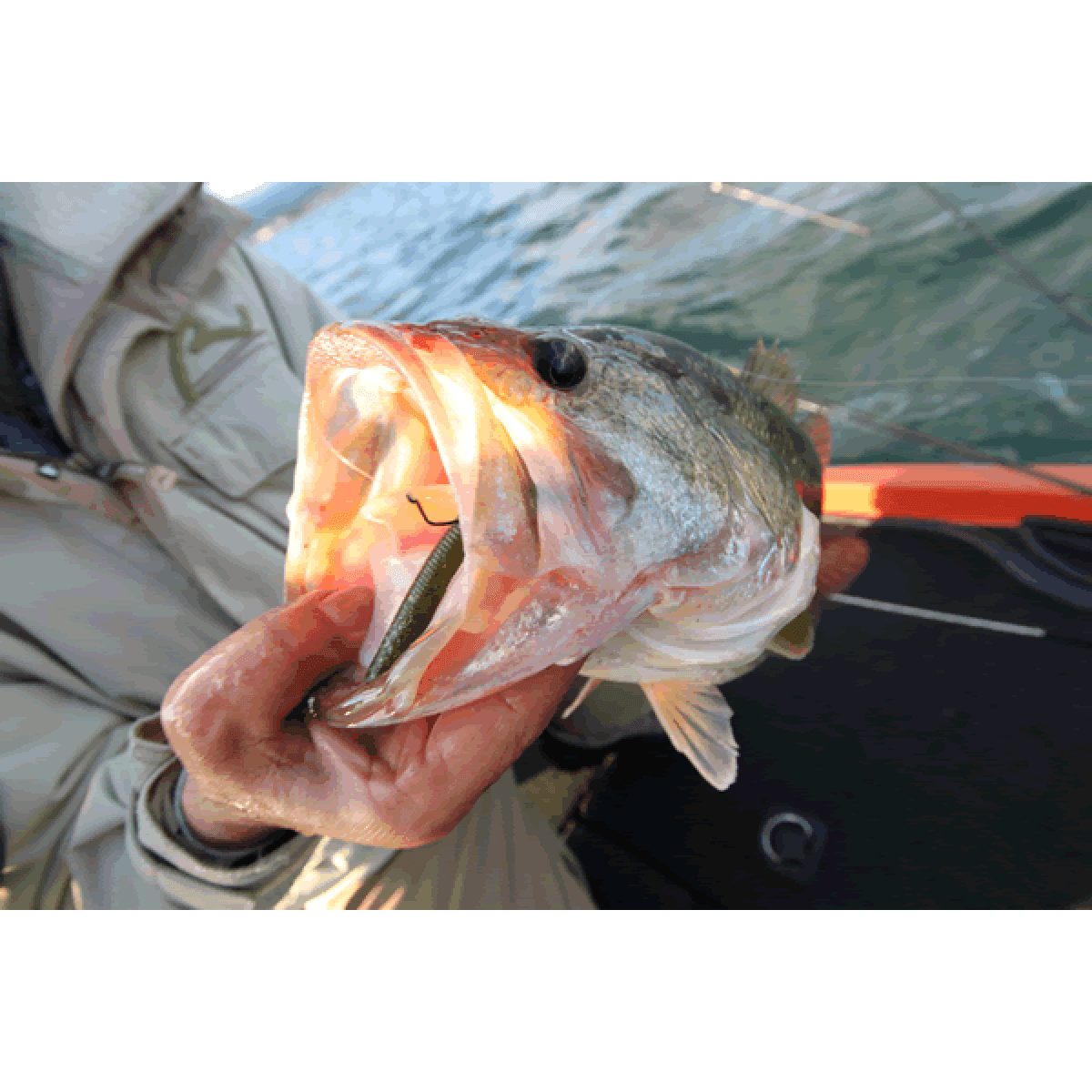 DECOY BODY HOOK #4 Worm23 (9 pcs/pack) NS BLACK - Britannic Trade