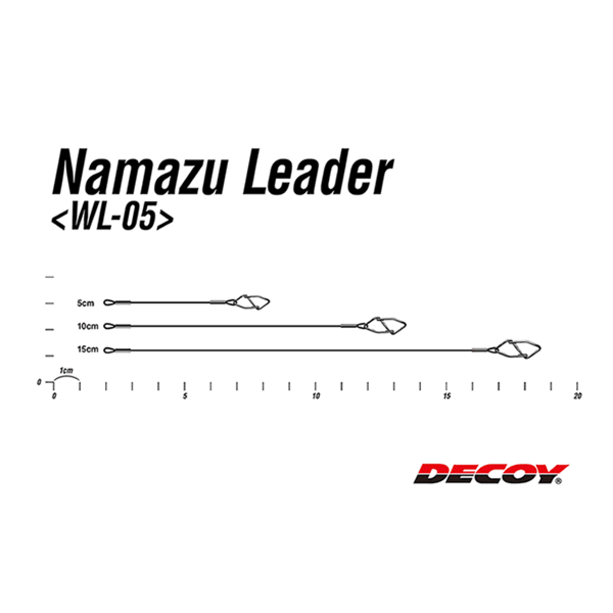DECOY NAMAZU LEADER 10cm WL-05 (2 pcs/pack) - Britannic Trade