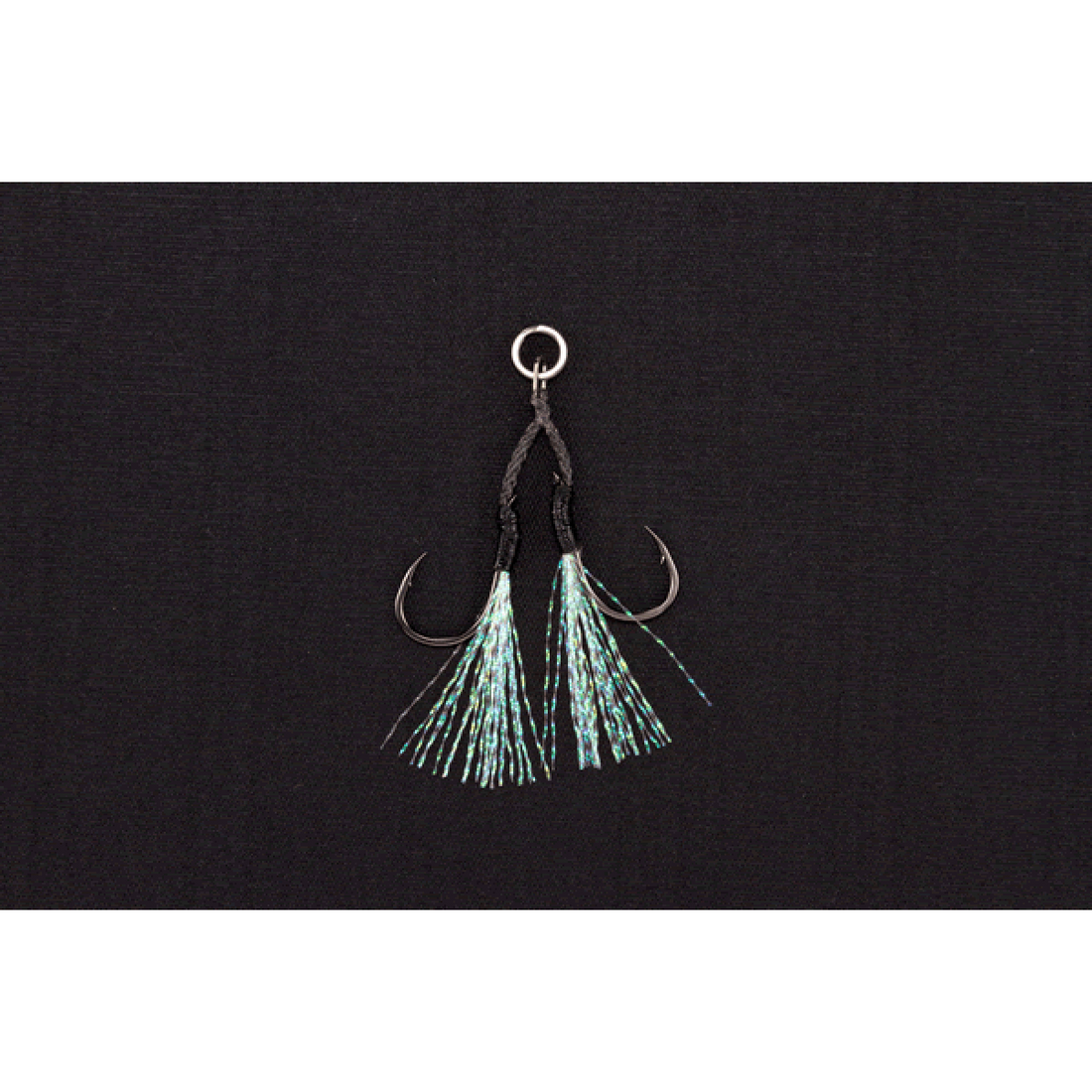 DECOY FIBER LIGHT ASSIST #2/0 DJ-92 (2 pcs/pack) NS BLACK fishing terminal tackle — photo 2