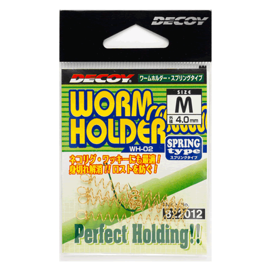 DECOY WORM HOLDER SPRING TYPE M WH-02 CLEAR - Britannic Trade