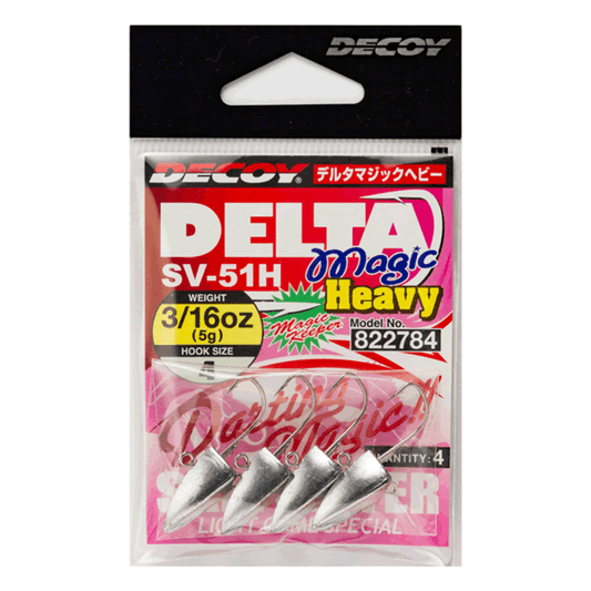 DECOY DELTA MAGIC HEAVY #3-7g SV-51H W NICKEL - Britannic Trade