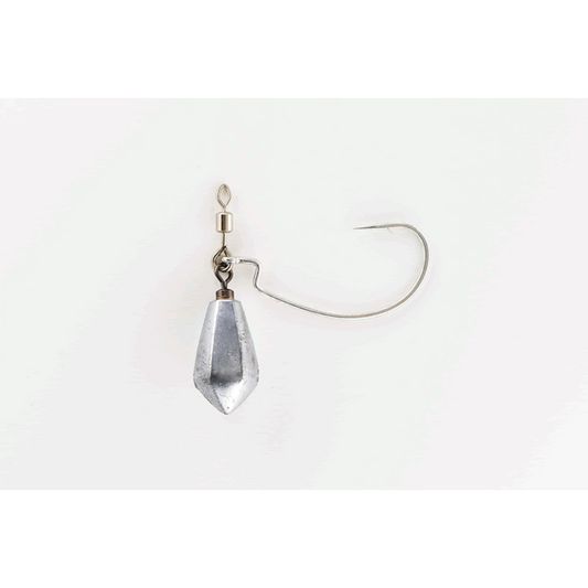 DECOY ZERO DAN ROCK #2/0 - 18g Worm313 (2 pcs/pack) TIN fishing terminal tackle — photo 2