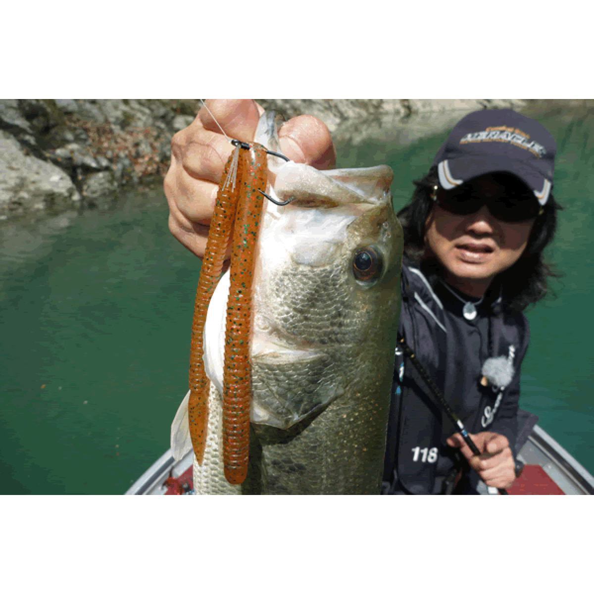 DECOY COVER FINESSE HD #1 Worm220 (5 pcs/pack) NS BLACK