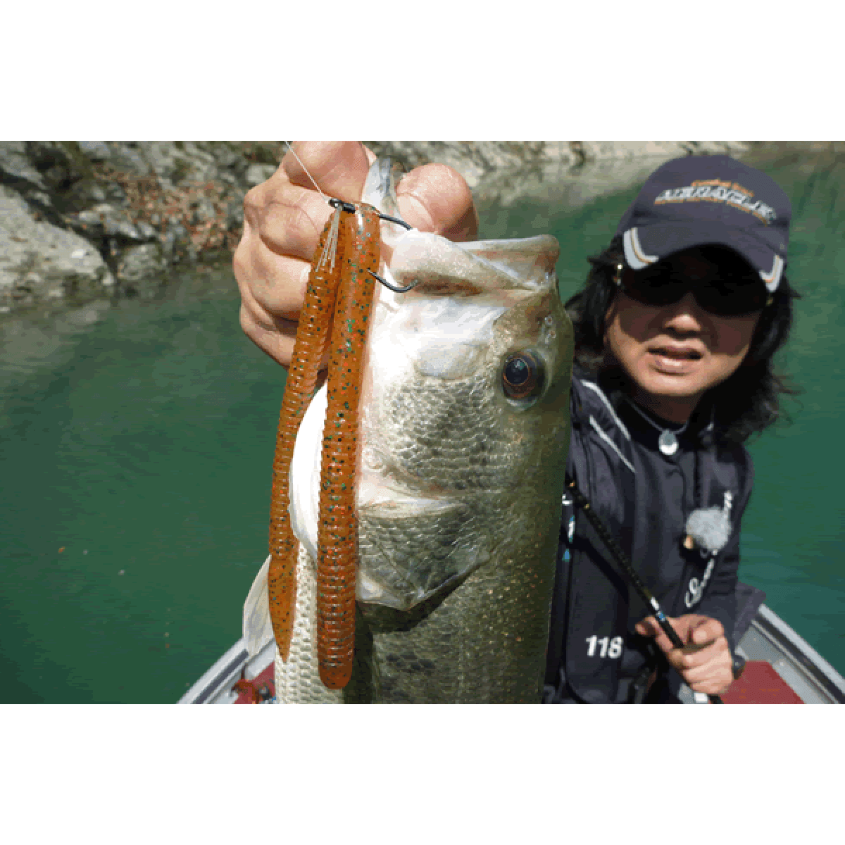 DECOY COVER FINESSE HD #1/0 Worm220 (5 pcs/pack) NS BLACK - Britannic Trade