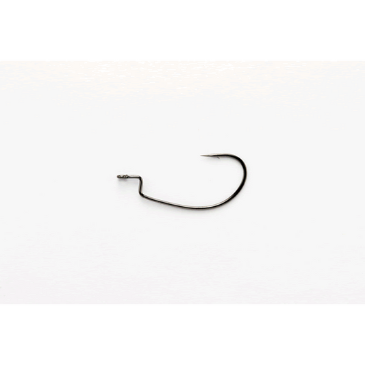 DECOY KG HOOK WIDE #4/0 Worm25 (5 pcs/pack) NS BLACK fishing terminal tackle — photo 2