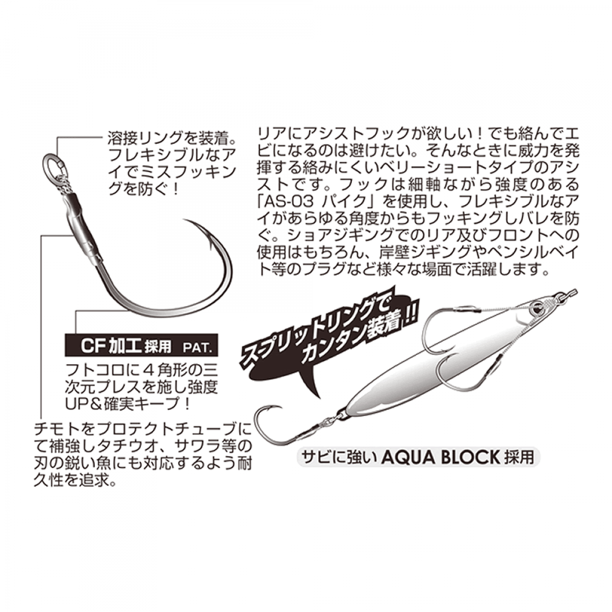 DECOY SHORT PIKE #1 DJ-77 (5 pcs/pack) TIN - Britannic Trade