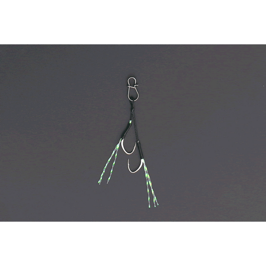 DECOY MINI ASSIST TWIN #10 DJ-95 (2 pcs/pack) fishing terminal tackle — photo 2