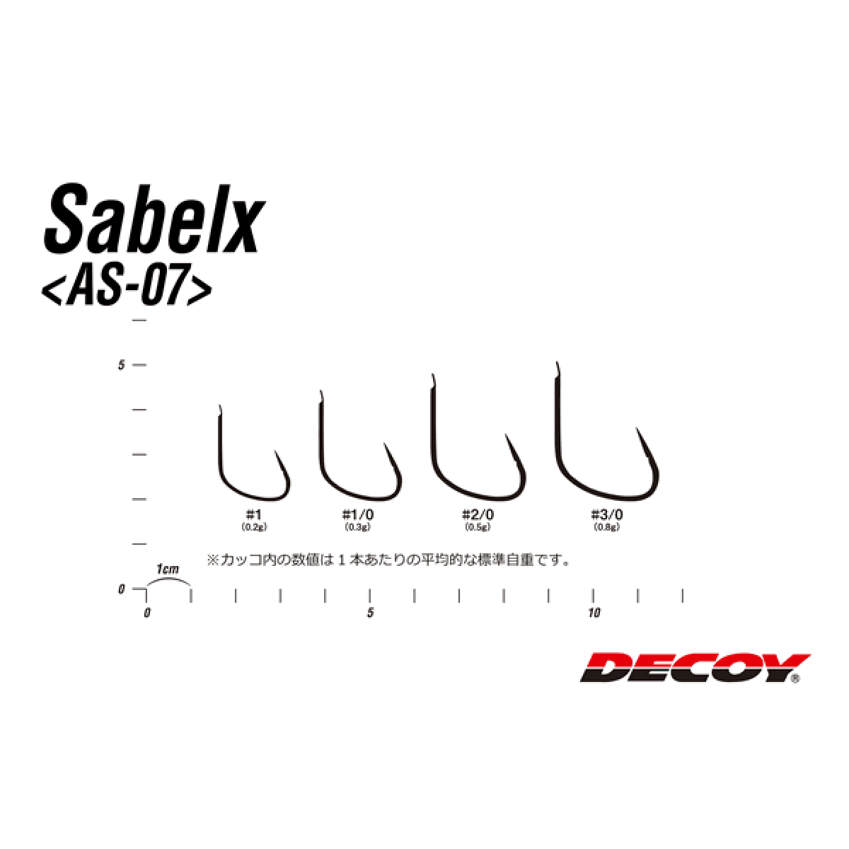DECOY SABELX #1 AS-07 (10 pcs/pack) TIN - Britannic Trade