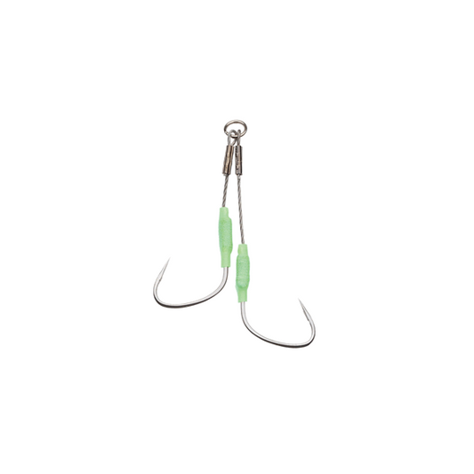 DECOY TWIN SABELX #1/0 DJ-67 (2 pcs/pack) TIN fishing terminal tackle — photo 2
