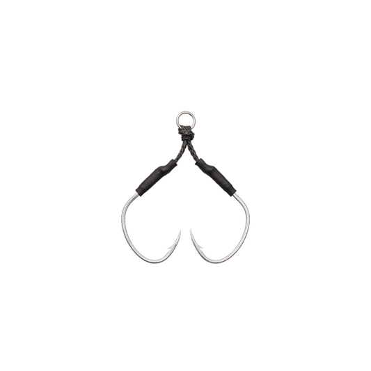 DECOY TWIN PIKE SHORTER #1/0 DJ-80 (3 pcs/pack) TIN fishing terminal tackle — photo 2