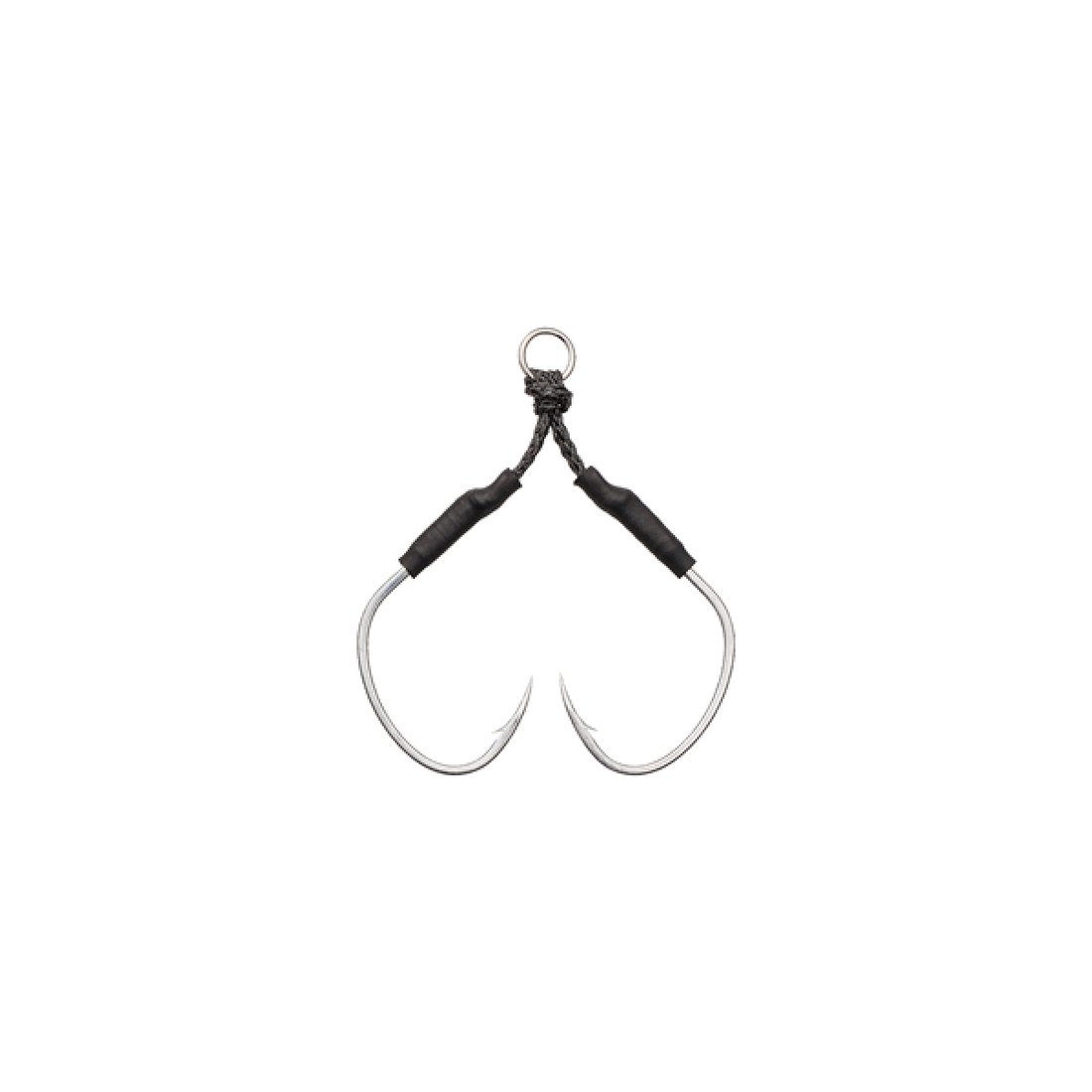 DECOY TWIN PIKE SHORTER #2/0 DJ-80 (2 pcs/pack) TIN fishing terminal tackle — photo 2
